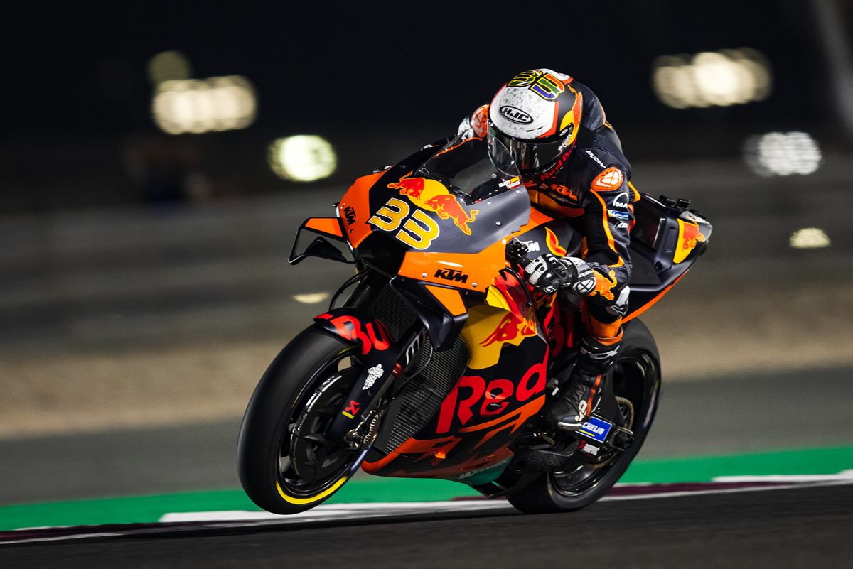 Brad Binder KTM 2021 MotoGP Qatar test
