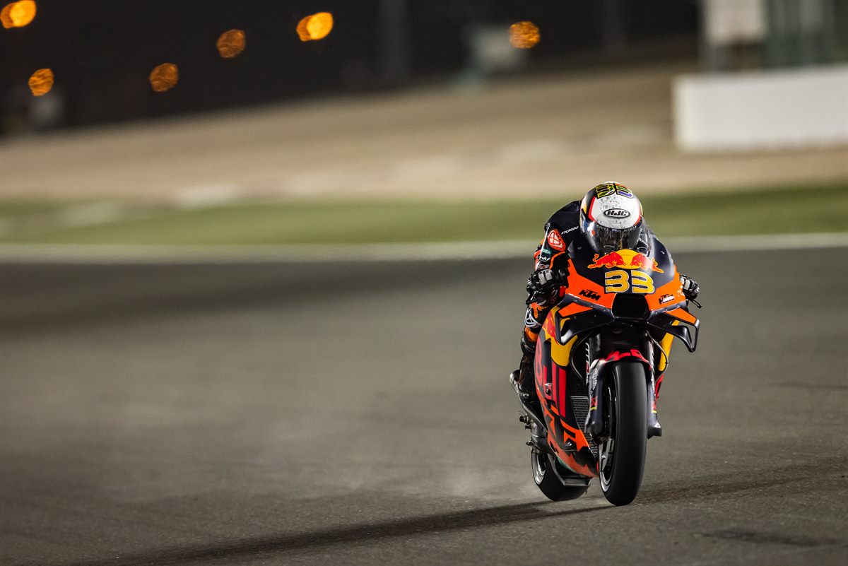Brad Binder KTM 2021 MotoGP Qatar test