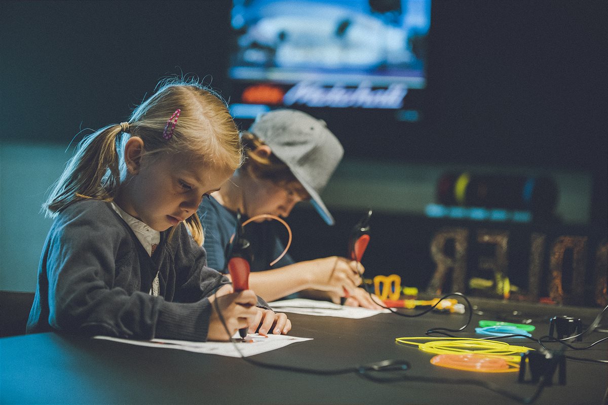Workshops im Innovation Lab der KTM Motohall