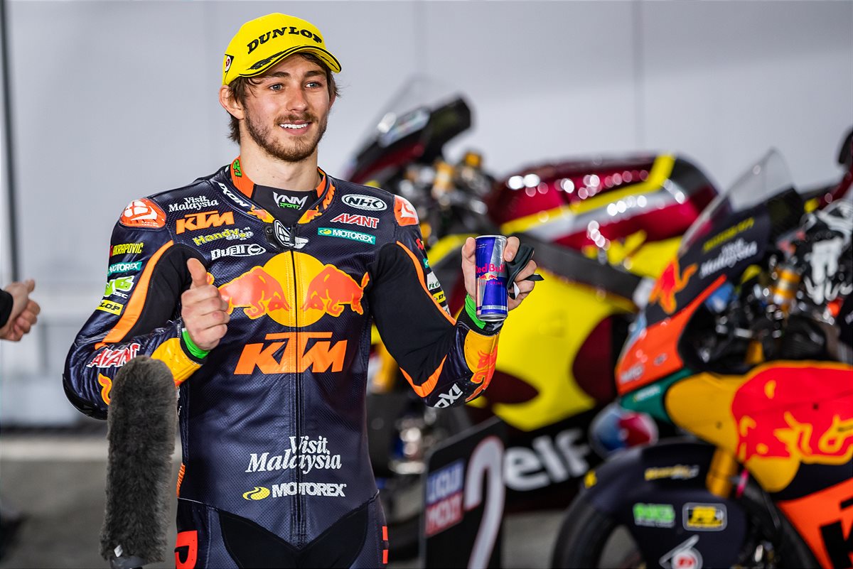 Remy Gardner Moto2 2021 Qatar 1