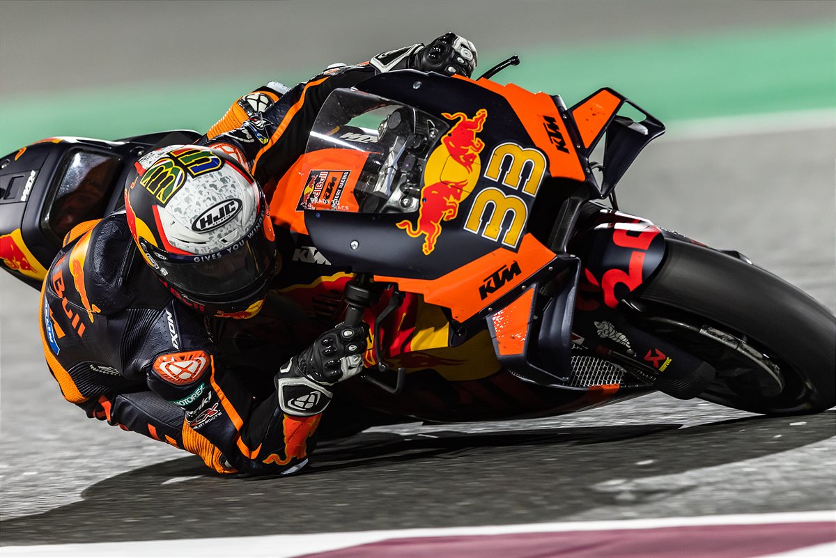 Brad Binder KTM 2021 MotoGP Qatar 1