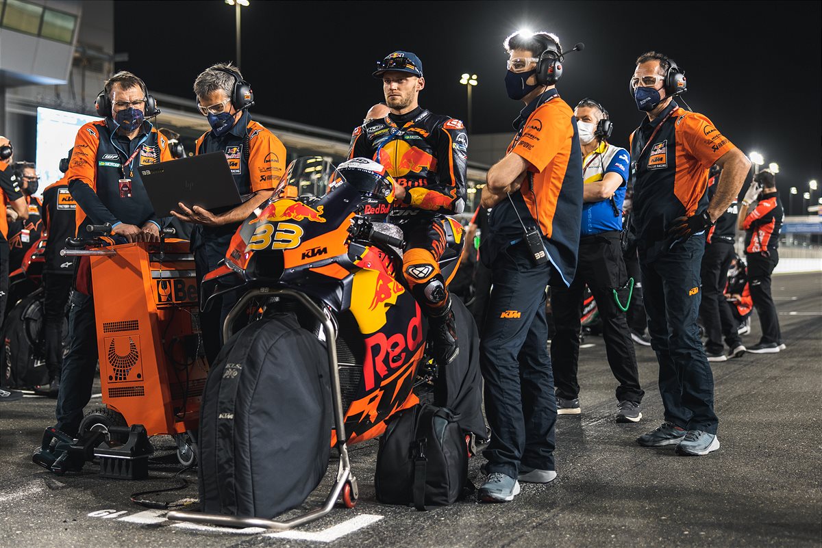 Brad Binder KTM 2021 MotoGP Qatar 1