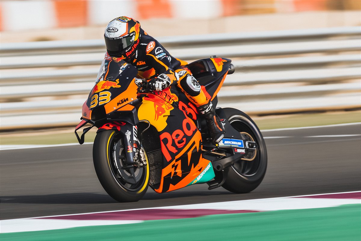 Brad Binder KTM 2021 MotoGP Qatar 2 Qualification