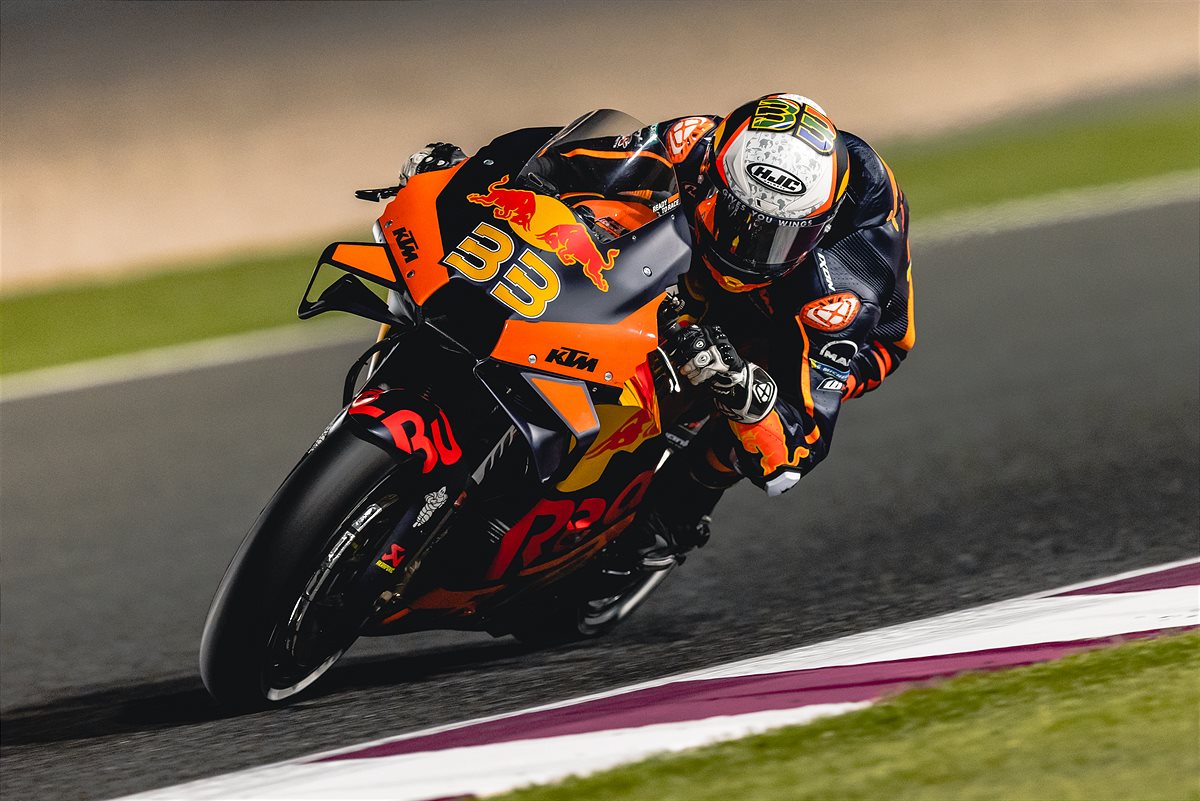 Brad Binder KTM 2021 MotoGP Qatar 2 Qualification