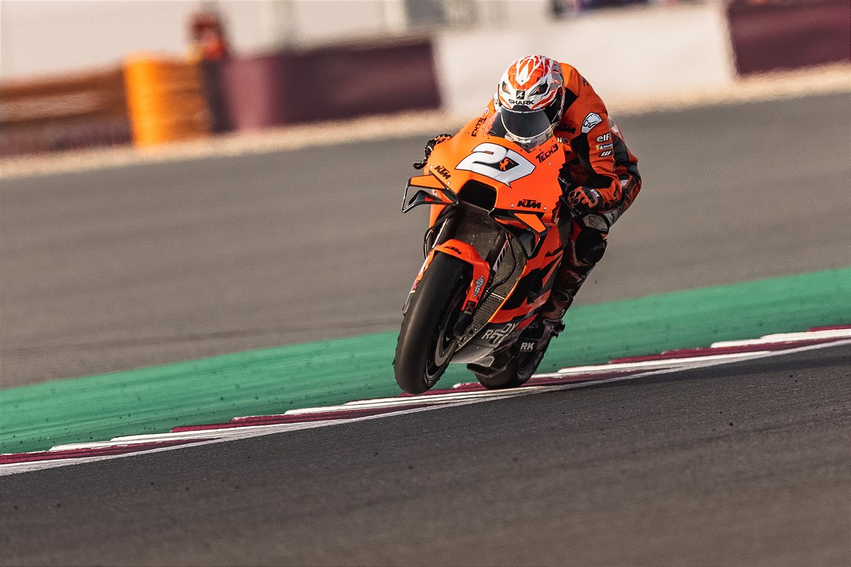 Iker Lecuona KTM 2021 MotoGP Qatar 2 Qualification