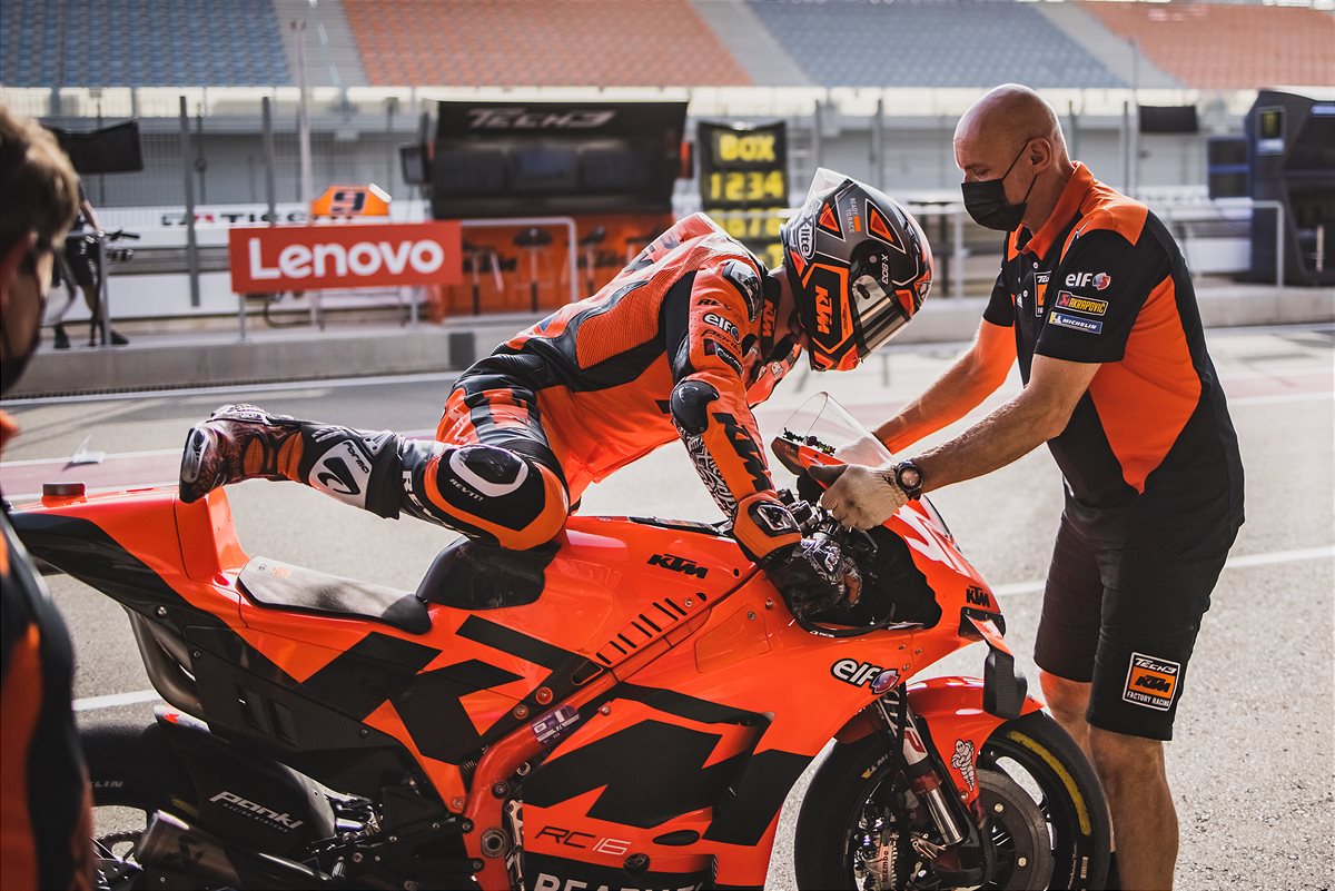 Danilo Petrucci KTM 2021 MotoGP Qatar 2 Qualification