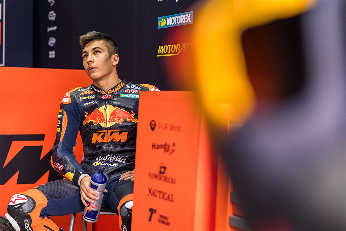 Raul Fernandez Moto2 2021 Qatar 2
