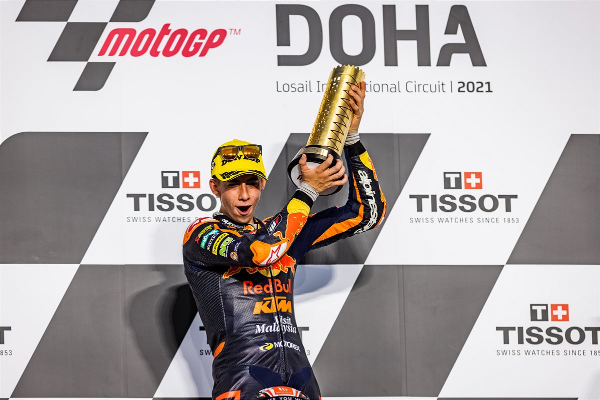 Pedro Acosta Moto3 2021 Qatar 2