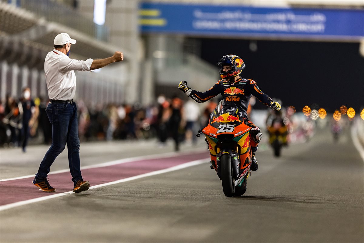 Raul Fernandez Moto2 2021 Qatar 2