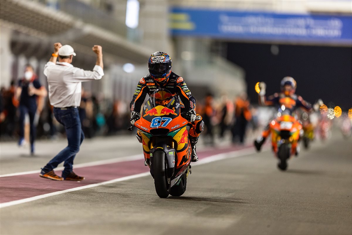 Remy Gardner Moto2 2021 Qatar 2
