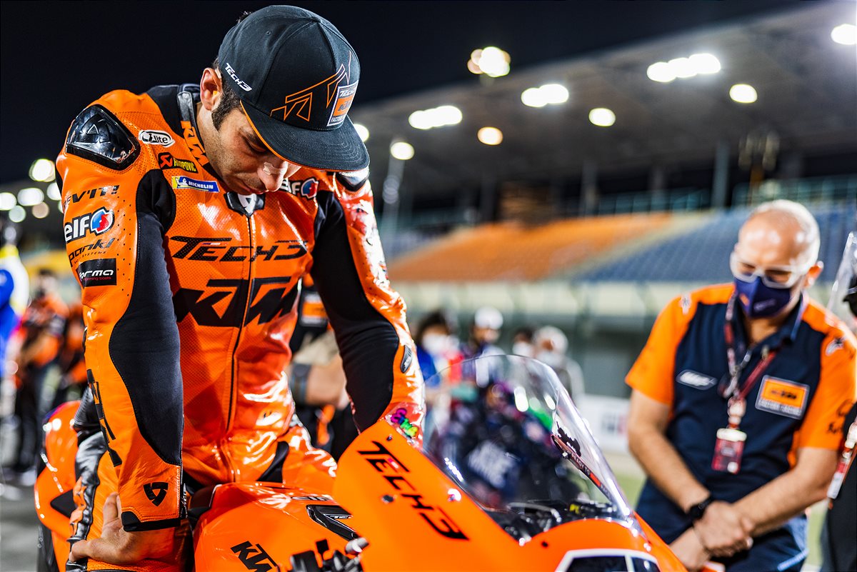 Danilo Petrucci KTM 2021 MotoGP Qatar 2 Race