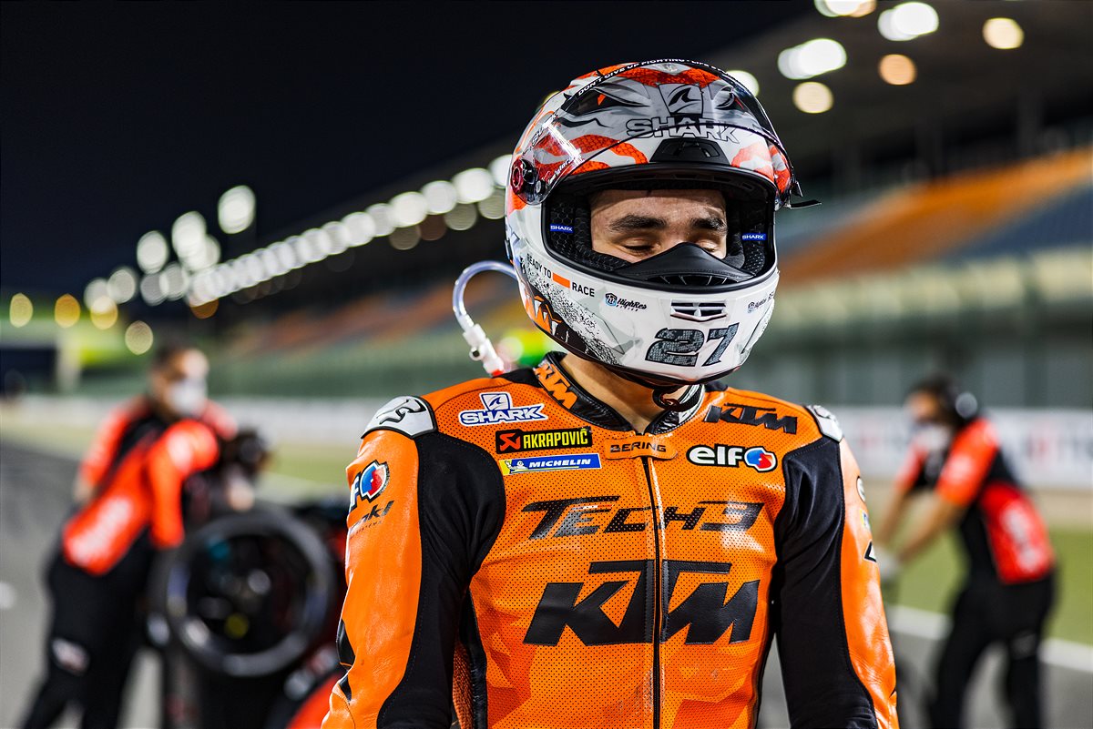 Iker Lecuona KTM 2021 MotoGP Qatar 2 Race