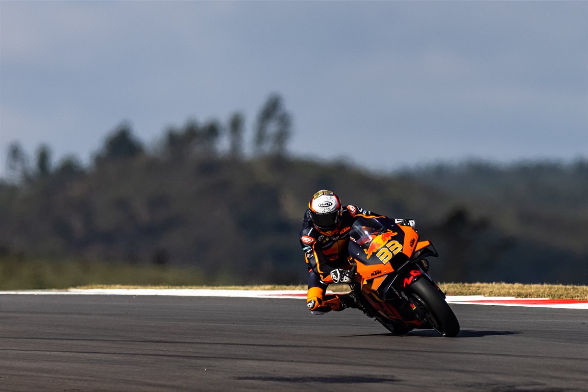 Brad Binder KTM 2021 MotoGP Portugal Qualification