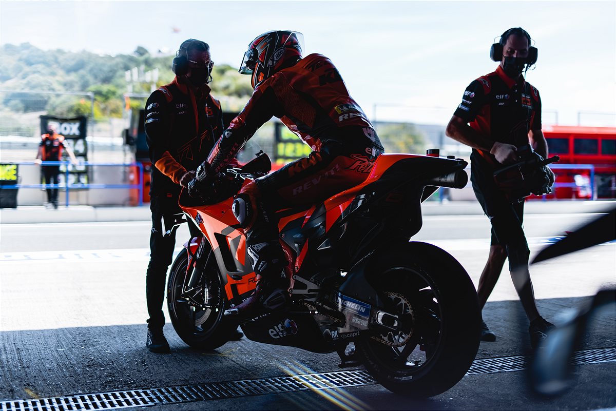 Danilo Petrucci KTM 2021 MotoGP Spain Qualification