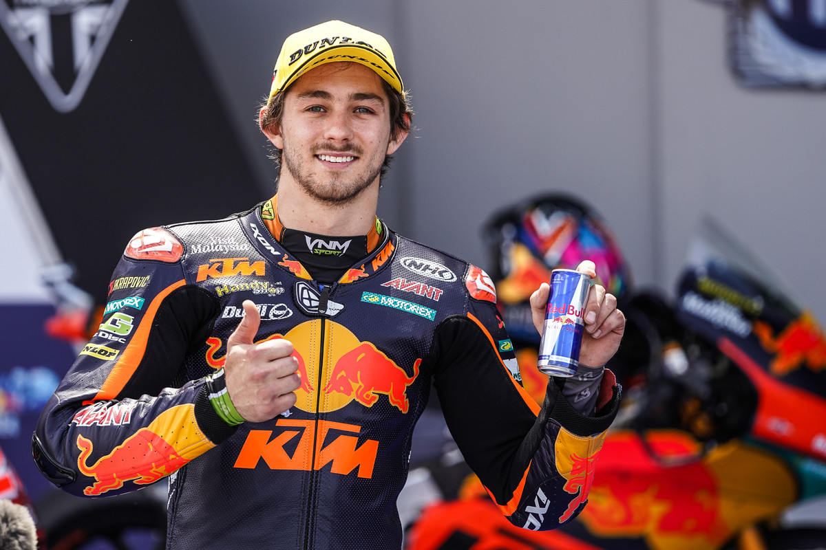 Remy Gardner Moto2 2021 Spain Qualification