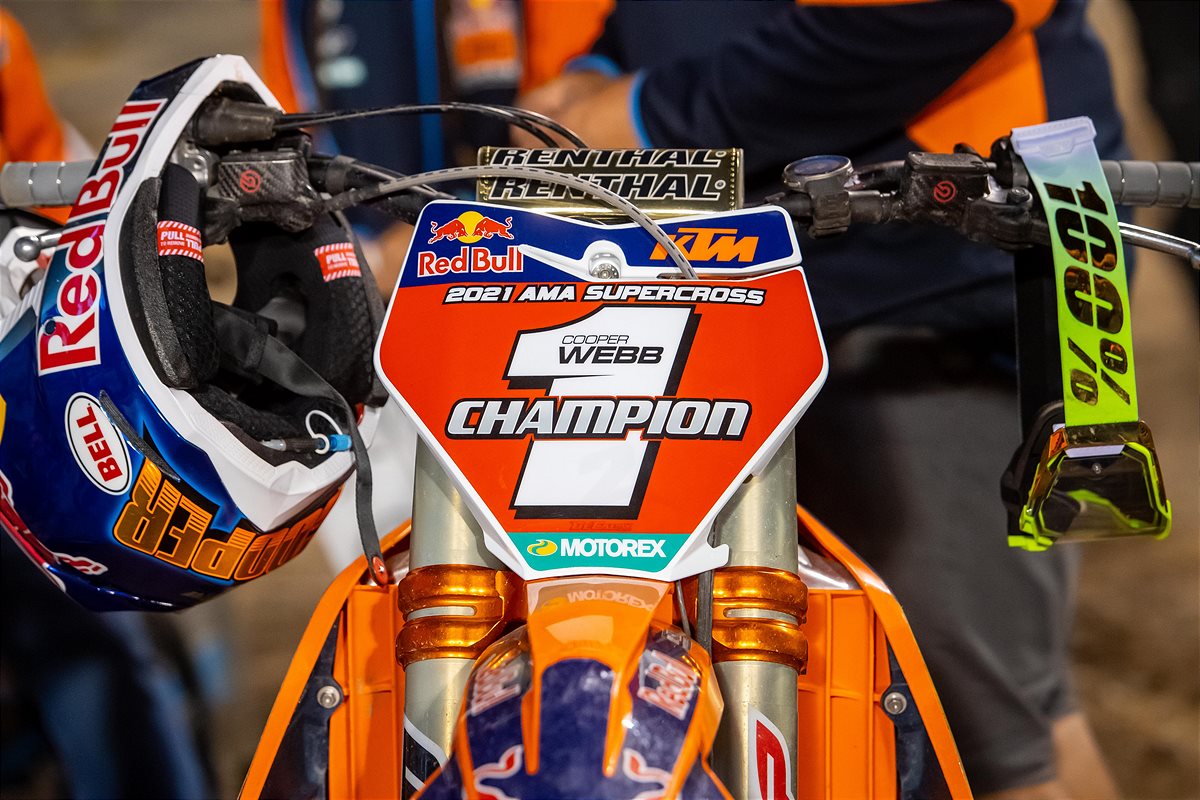 Cooper Webb - 2021 AMA Supercross 450SX Champion