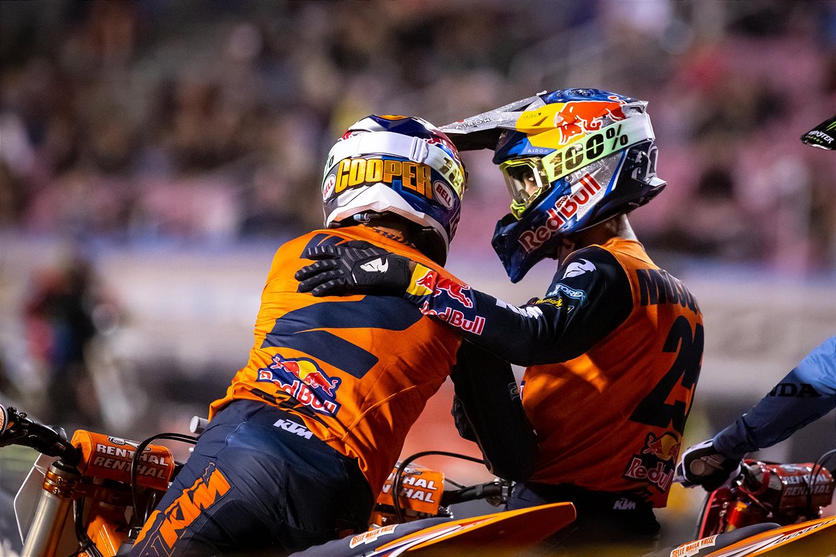 Cooper Webb & Marvin Musquin - 2021 AMA Supercross Finale 