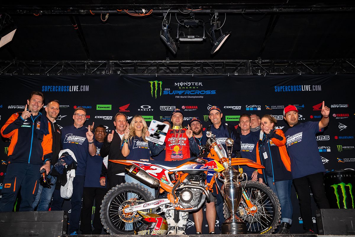 Cooper Webb - 2021 AMA Supercross 450SX Champion
