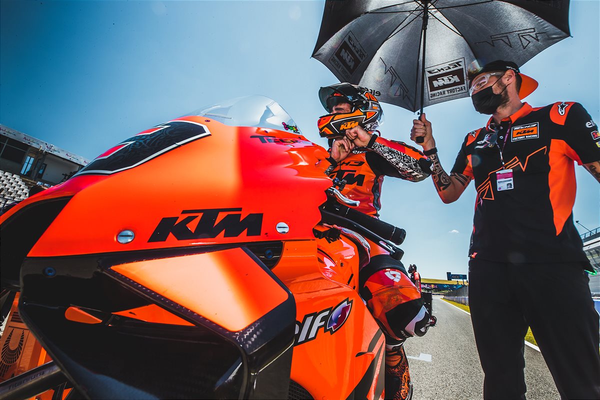 Danilo Petrucci KTM 2021 MotoGP Spain