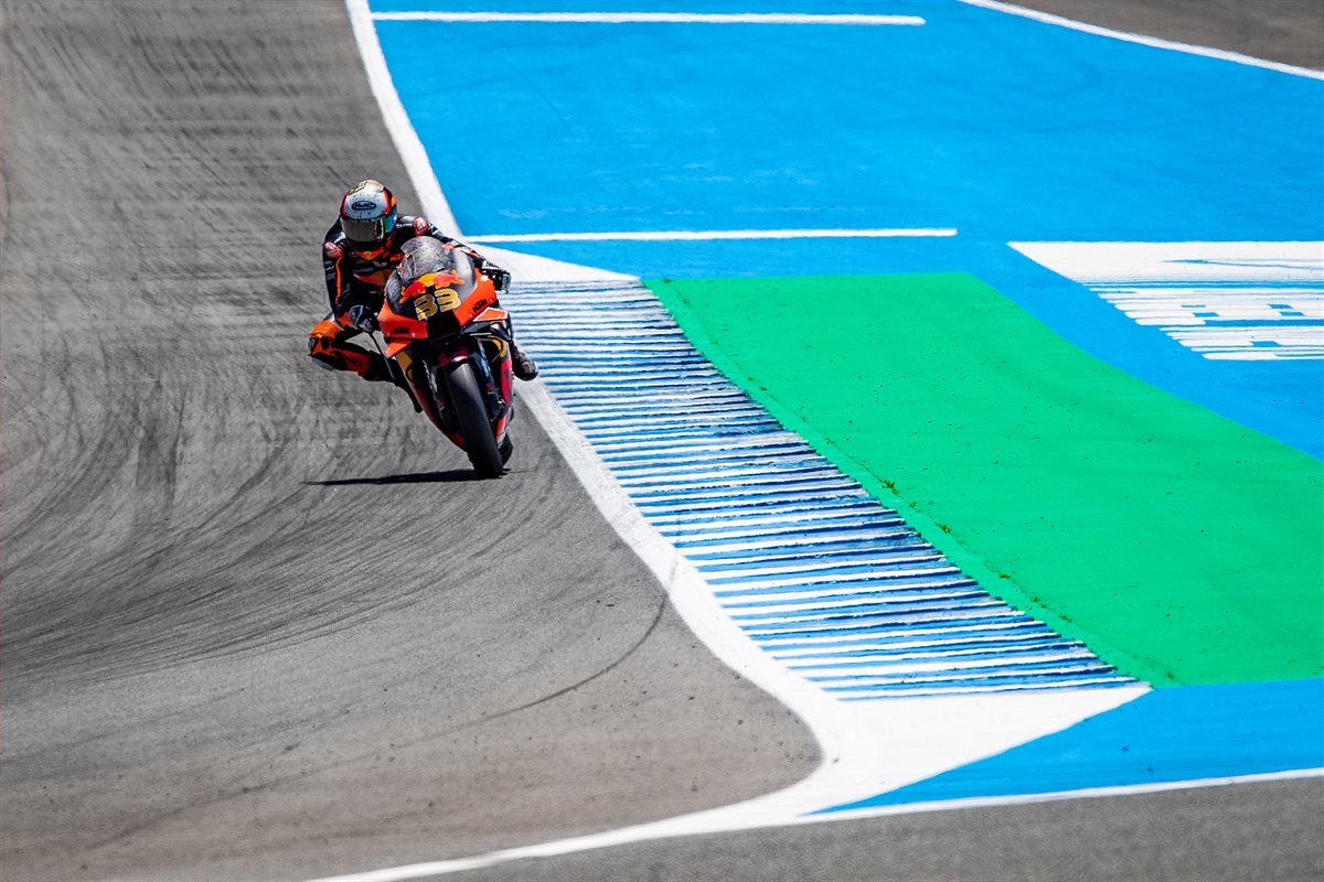 Brad Binder KTM 2021 MotoGP Spain race