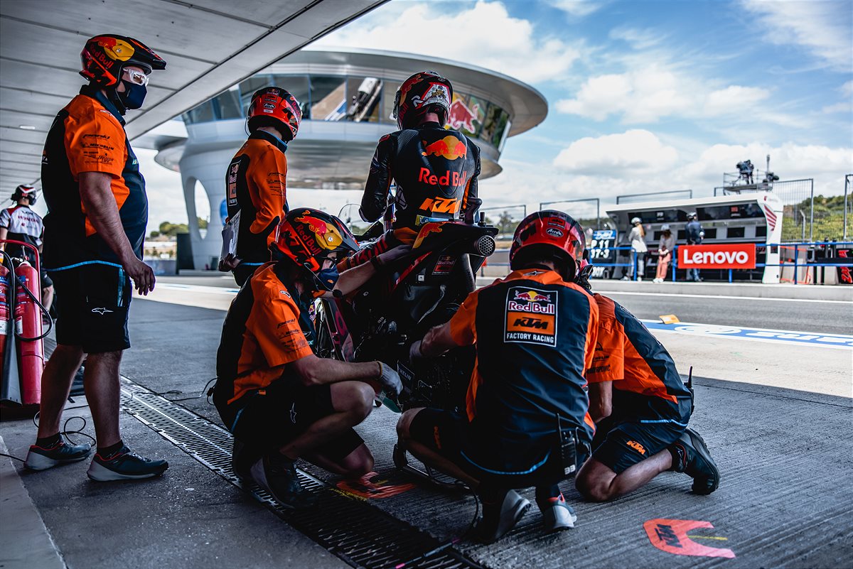Brad Binder KTM 2021 MotoGP Jerez test