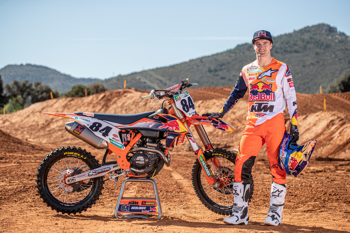 Jeffrey Herlings KTM 450 SX-F 2021 shoot