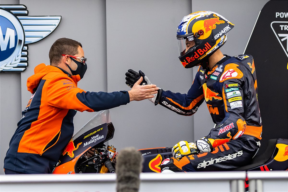 Raul Fernandez Moto2 2021 Le Mans Qualification