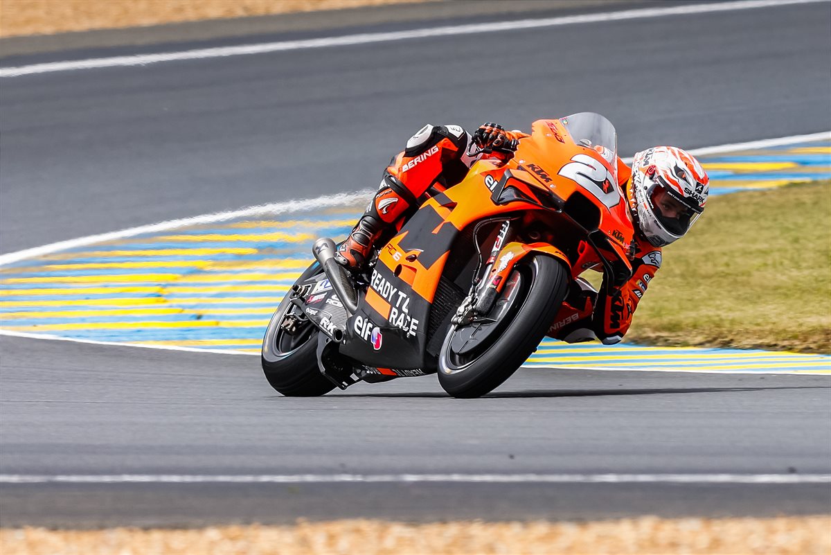 Iker Lecuona KTM 2021 MotoGP Le Mans Qualification