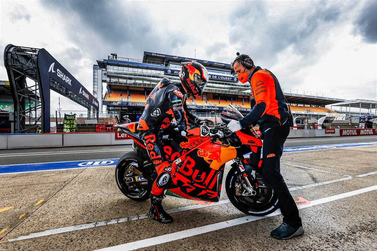 Brad Binder KTM 2021 MotoGP Le Mans Qualification