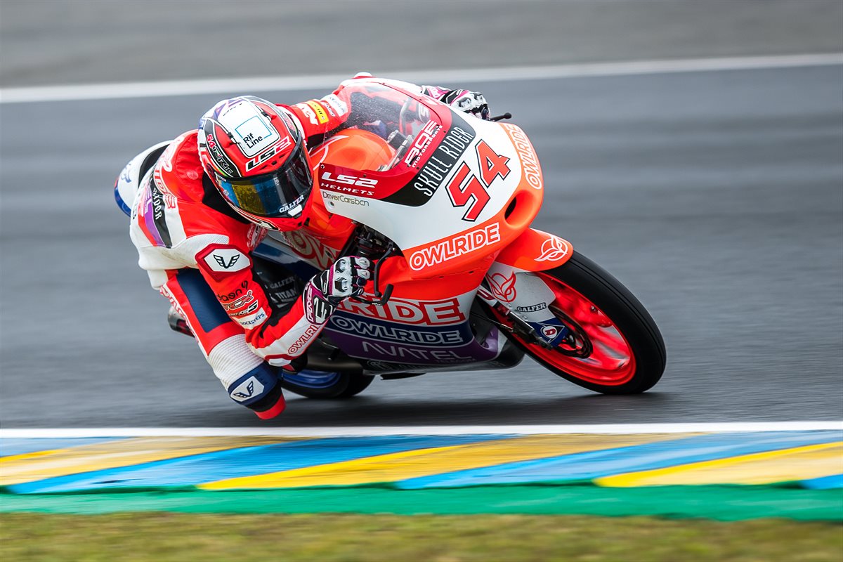Riccardo Rossi Moto3 Le Mans