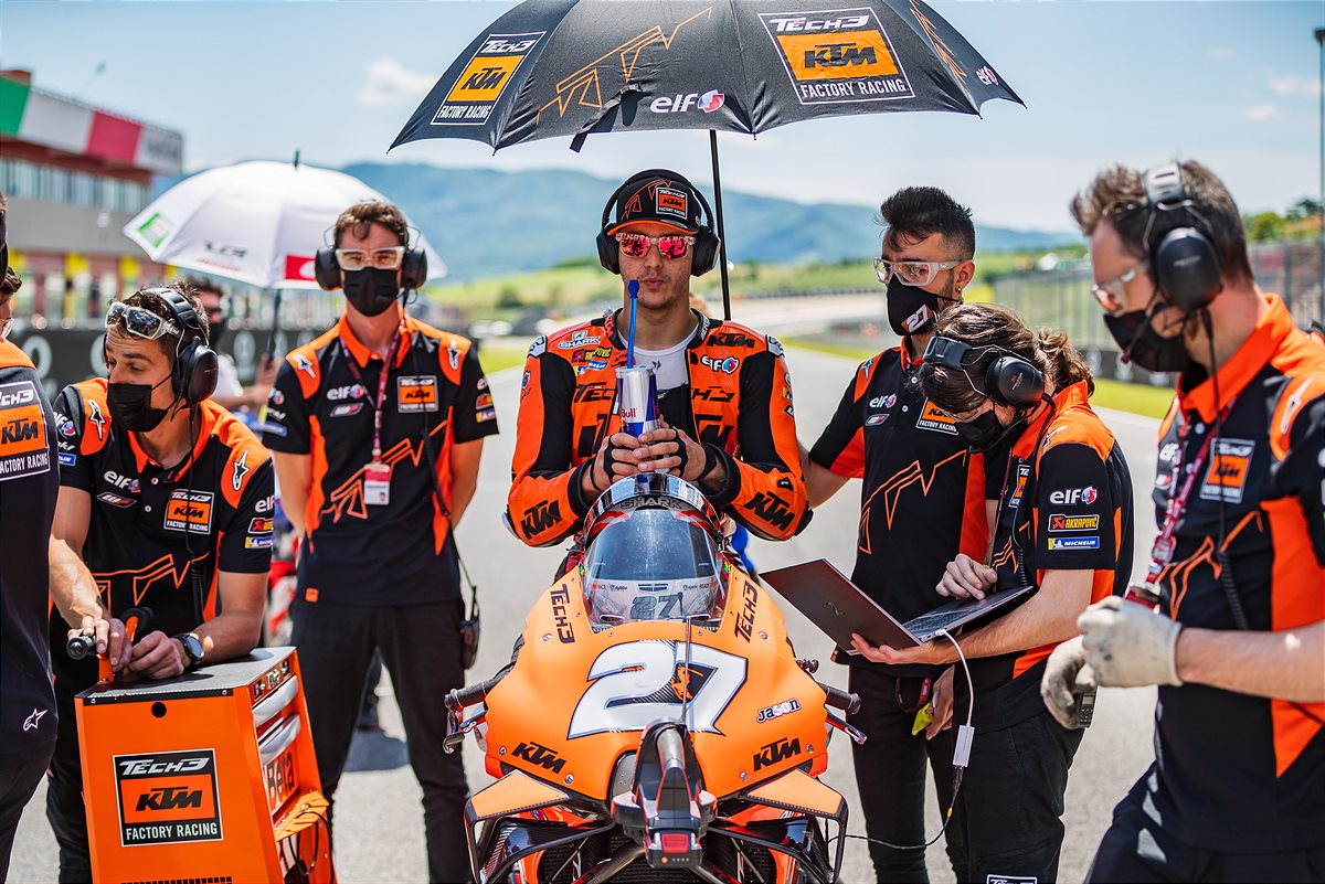 Iker Lecuona KTM 2021 MotoGP Mugello race
