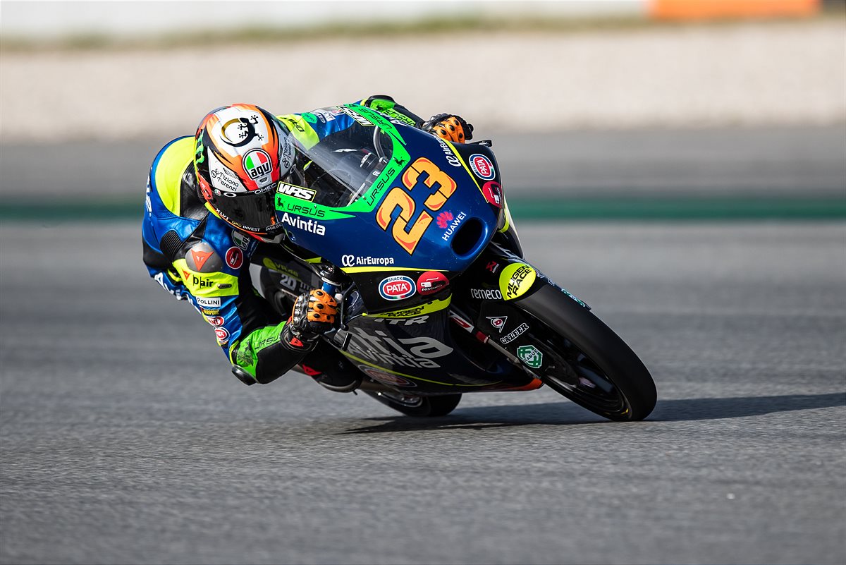 Niccolo Antonelli Moto3 2021 Catalunya Qualification