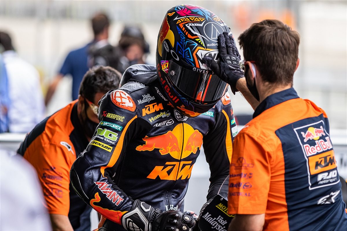 Remy Gardner Moto2 2021 Catalunya Qualification