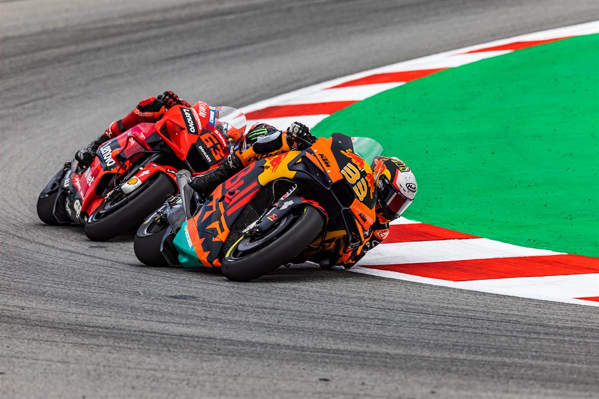 Brad Binder KTM 2021 MotoGP Catalunya race