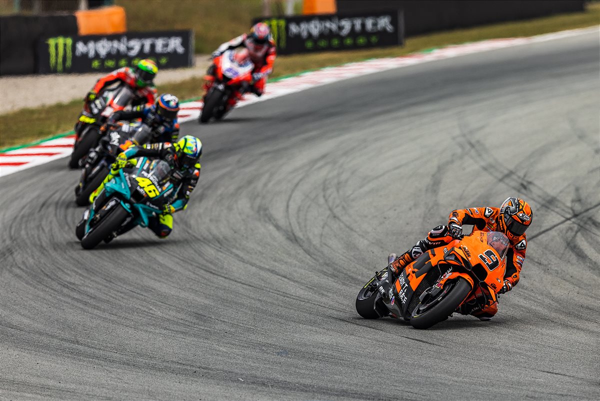 Danilo Petrucci KTM 2021 MotoGP Catalunya race