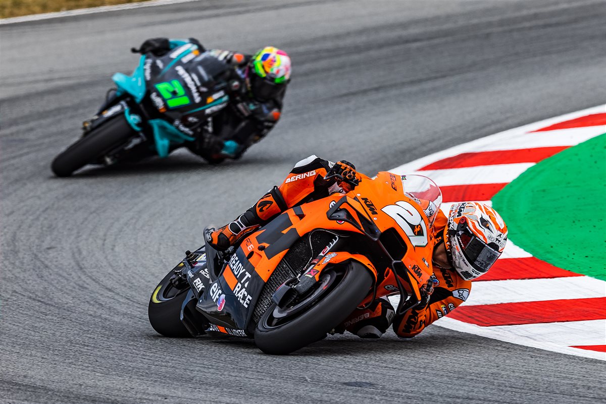 Iker Lecuona KTM 2021 MotoGP Catalunya race