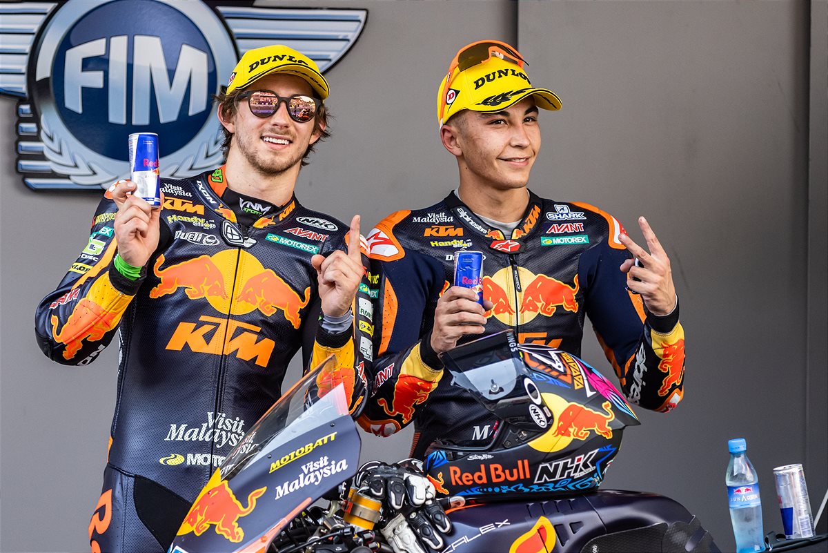 Red Bull KTM Ajo Catalunya race