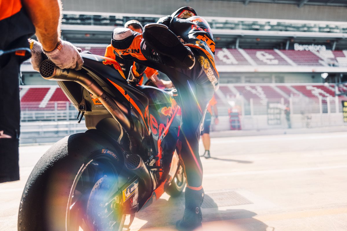 Brad Binder KTM 2021 MotoGP Catalunya test