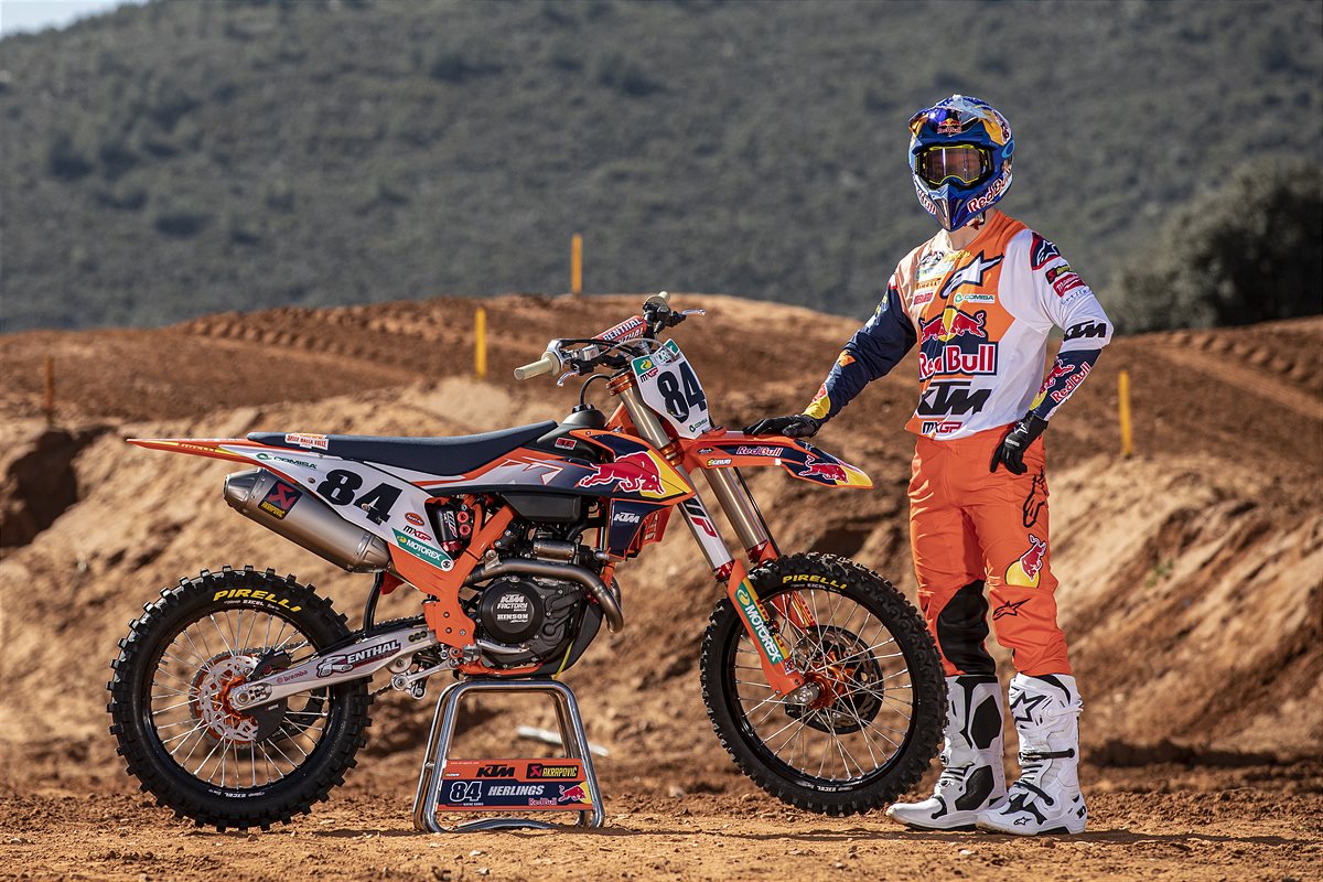 Jeffrey Herlings KTM 450 SX-F 2021 shoot