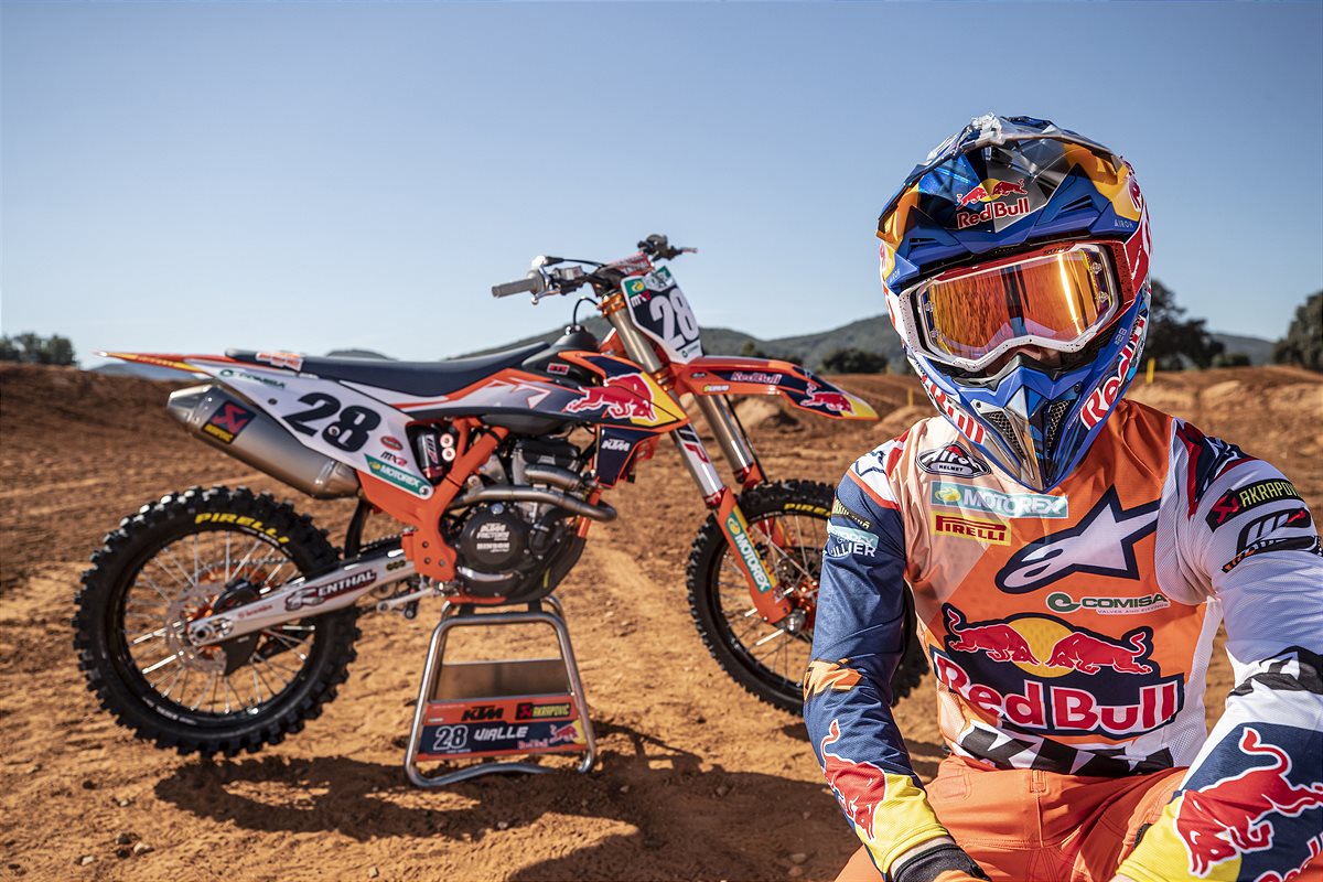 Tom Vialle KTM 250 SX-F 2021 pre-season shoot