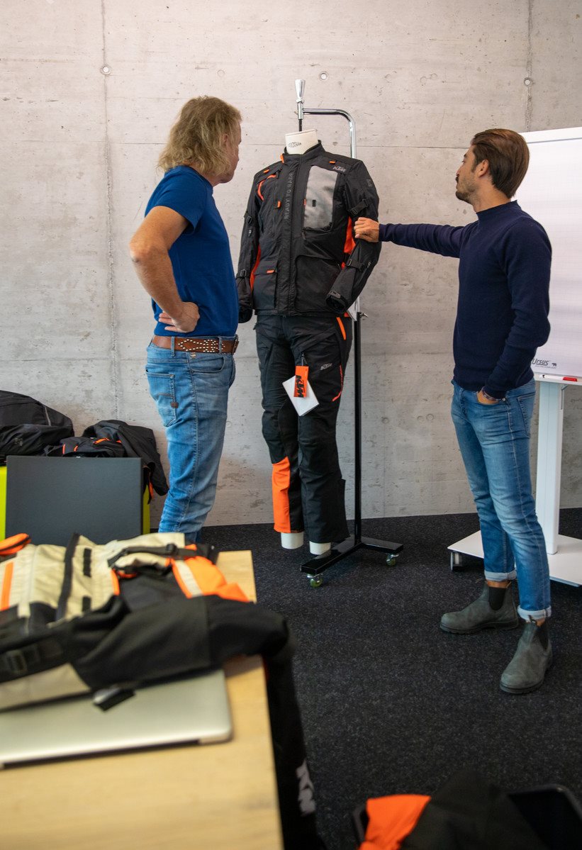 KTM TERRA ADVENTURE GEAR - behind the scenes