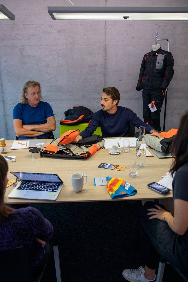 KTM TERRA ADVENTURE GEAR - behind the scenes
