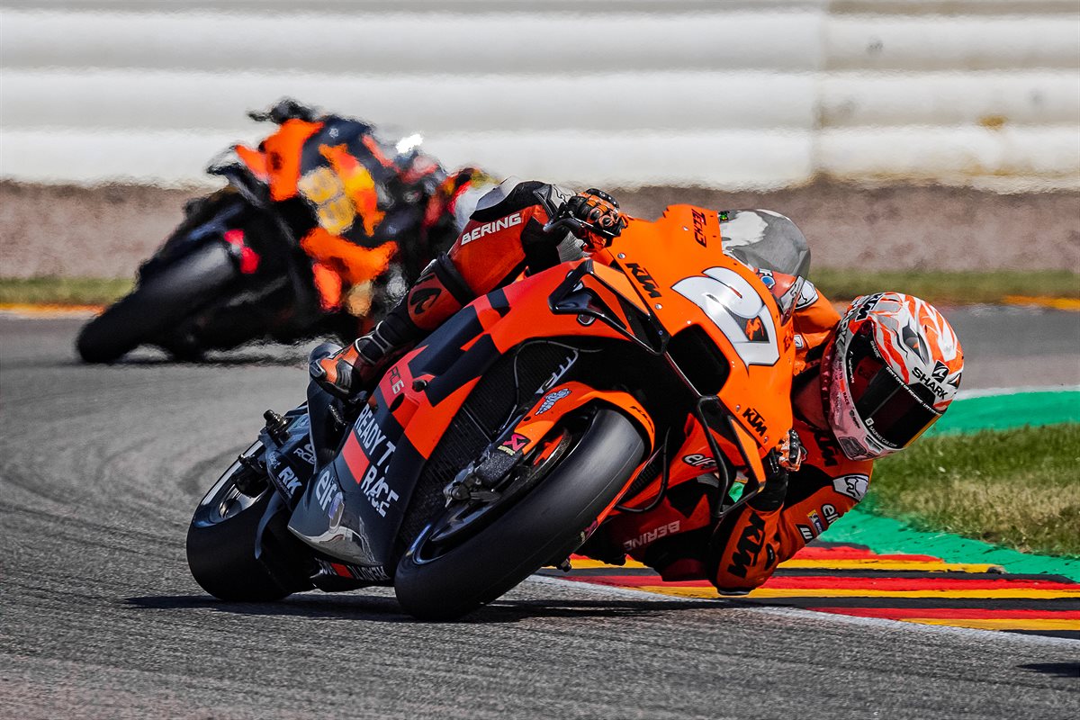 Iker Lecuona KTM 2021 MotoGP Germany Qualification