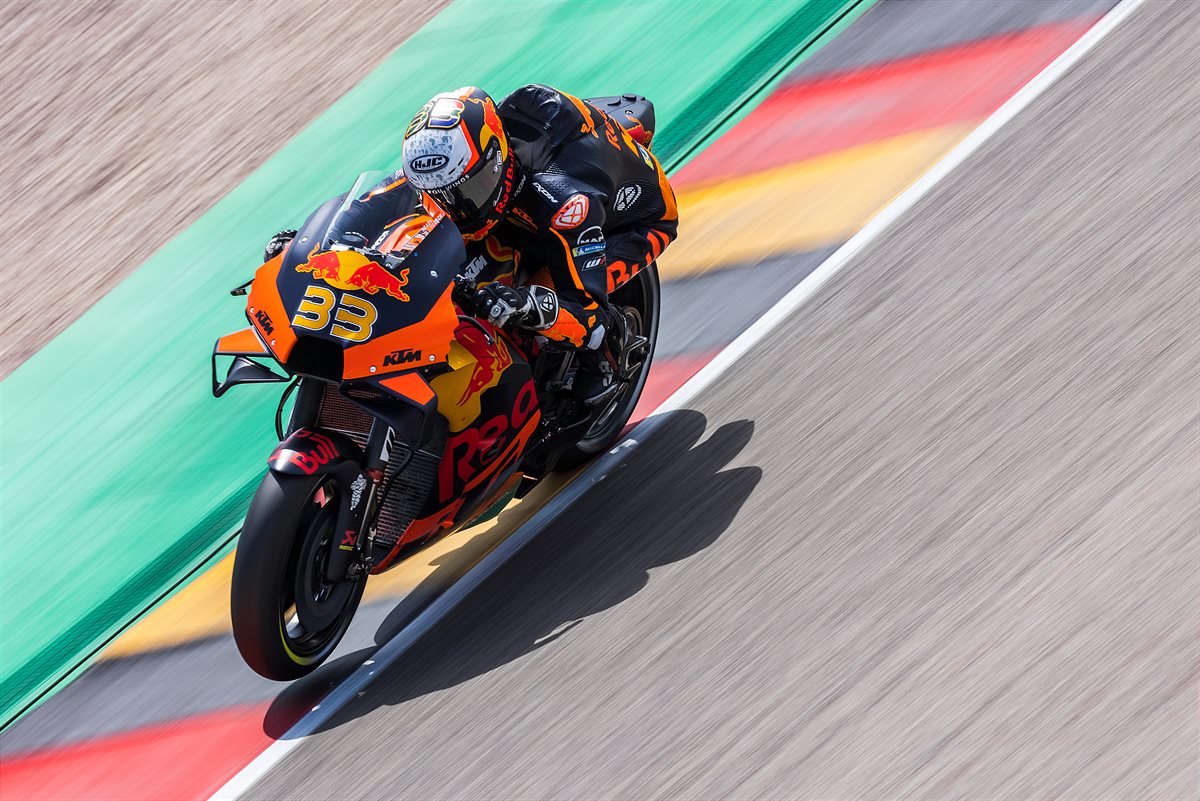 Brad Binder KTM 2021 MotoGP Germany Qualification