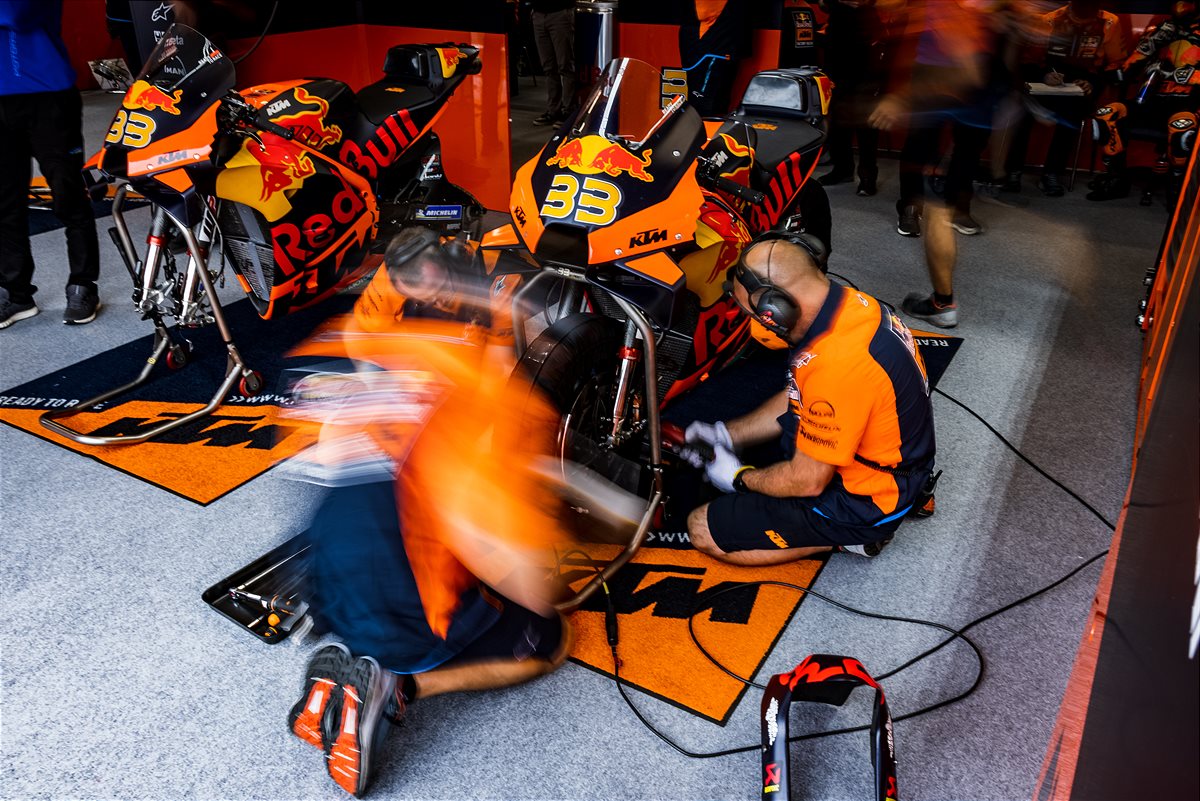 Brad Binder KTM 2021 MotoGP Assen Qualification