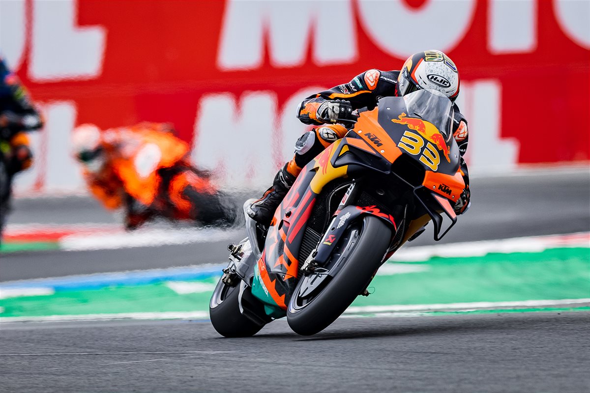 Brad Binder KTM 2021 MotoGP Assen Qualification