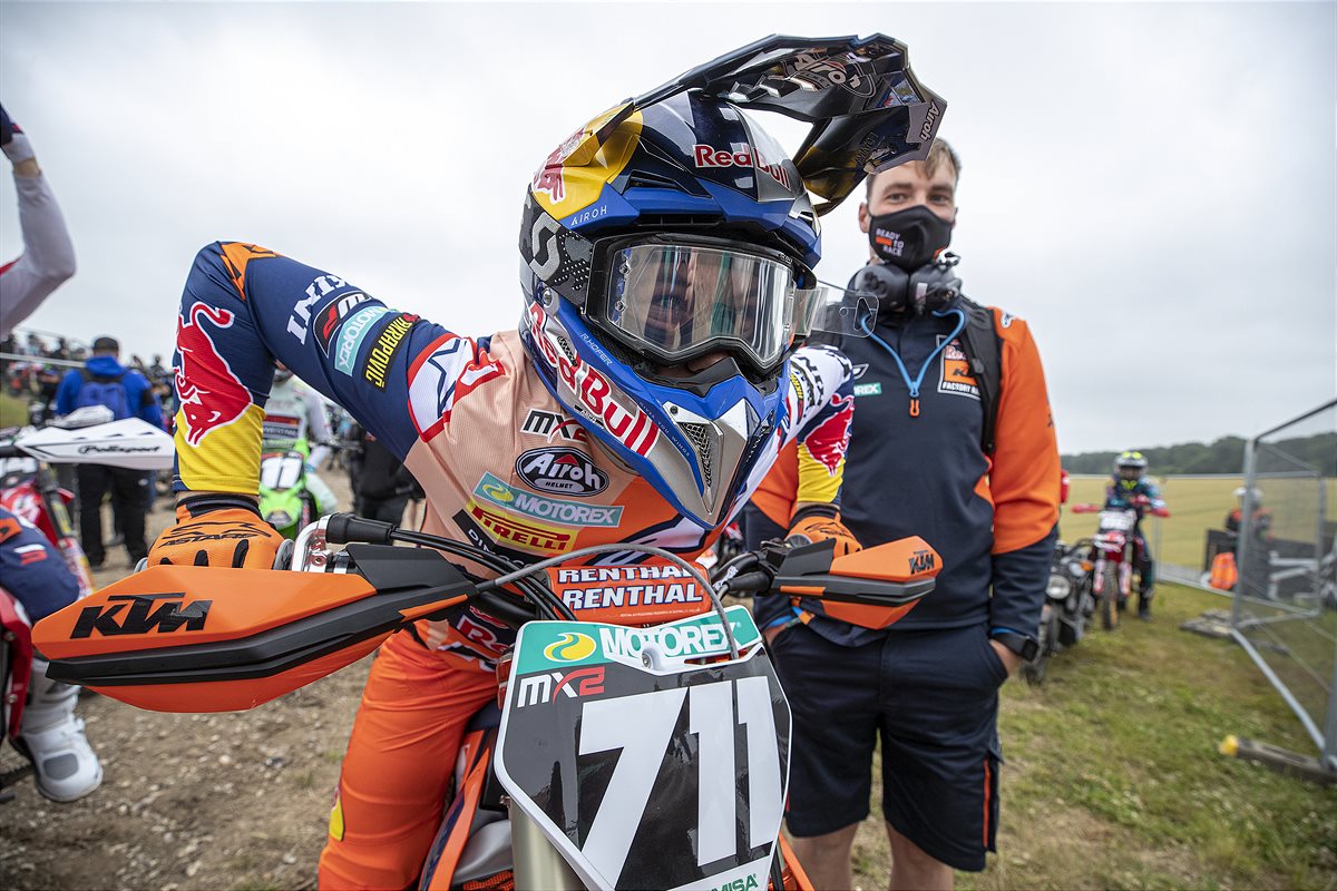 Rene Hofer KTM 250 SX-F 2021 GBR