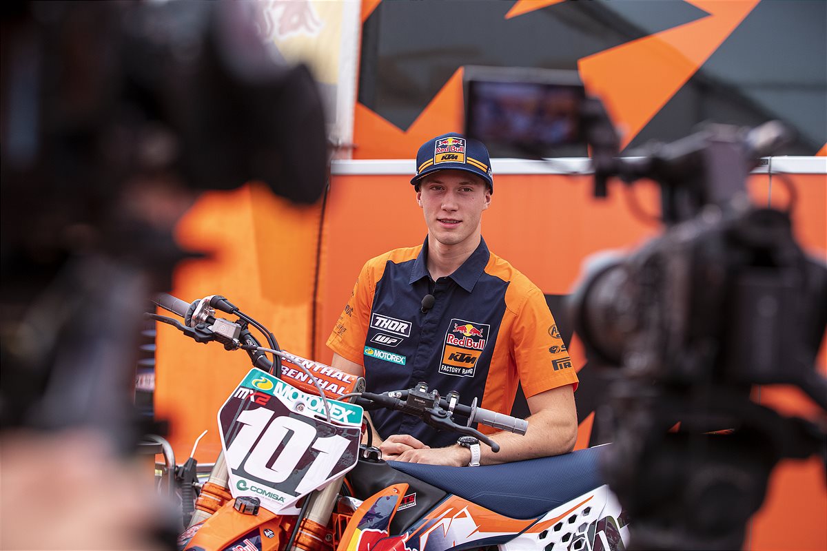Mattia Guadagnini KTM 250 SX-F 2021 Czech Republic