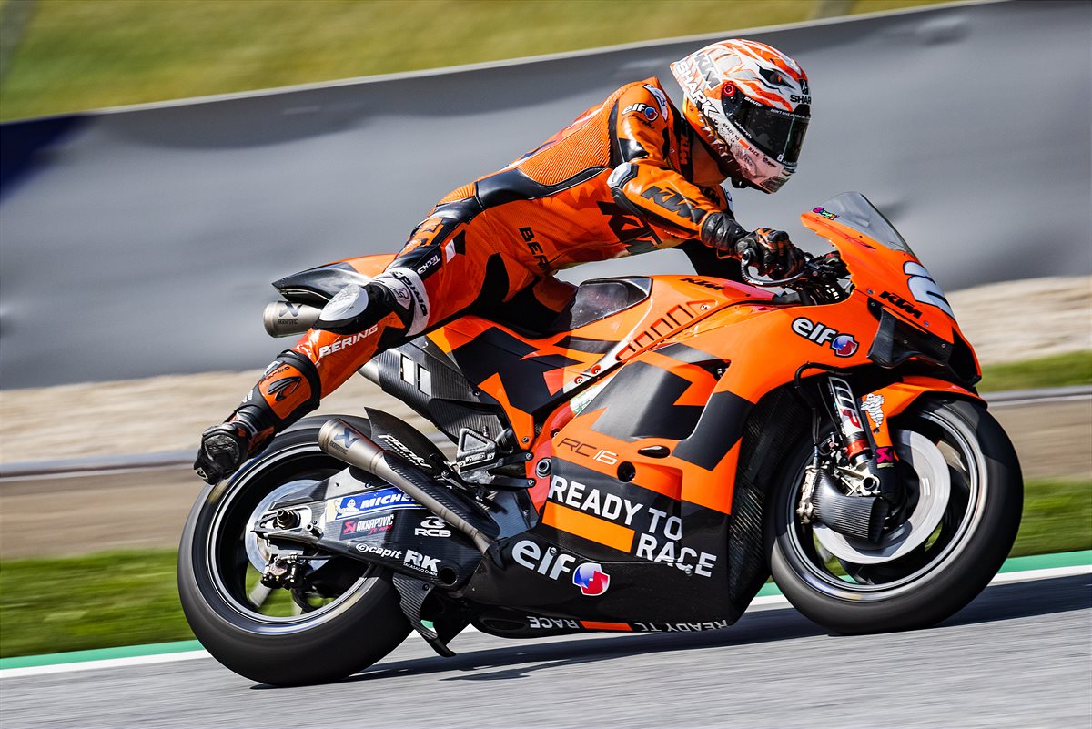 Iker Lecuona KTM 2021 MotoGP Styria Qualification