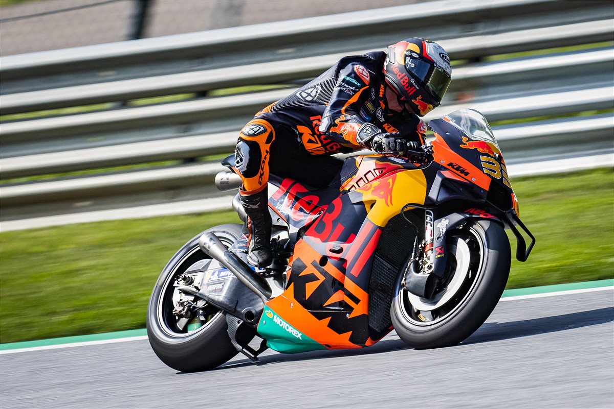 Brad Binder KTM 2021 MotoGP Styria Qualification